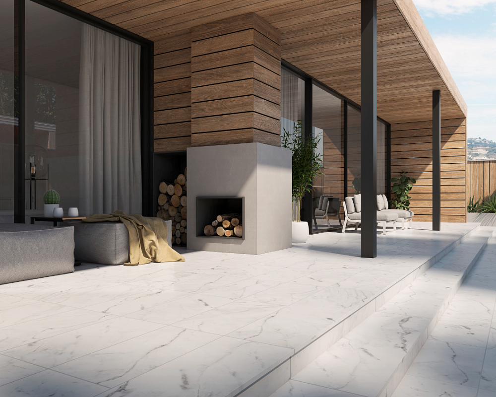 Carrara Blanco 15x120